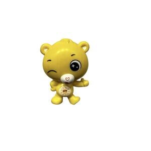 Sunshine Bear Mini Collectible Yellow Care Bear Smiling Sun 2”